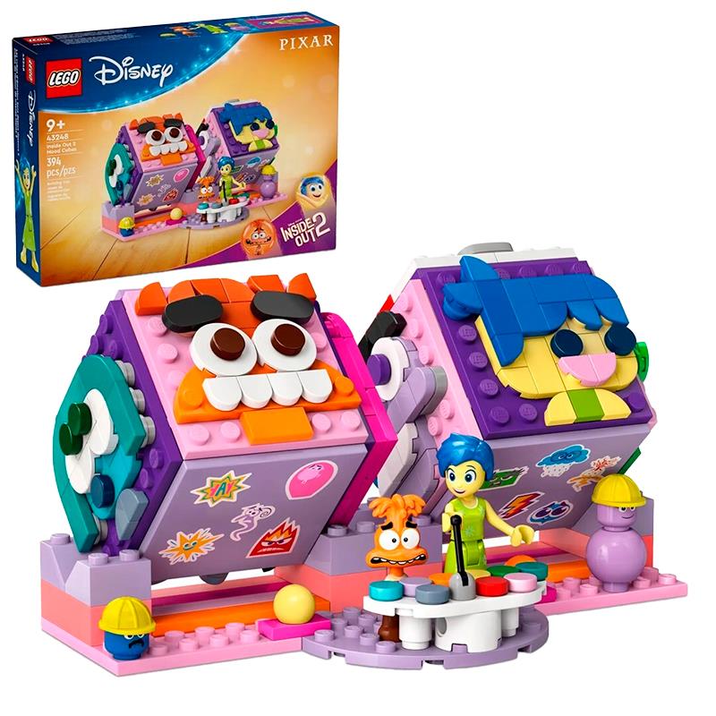 BRINQUEDO LEGO INSIDE OUT 2 MOOD CUBES 394PCS 43248