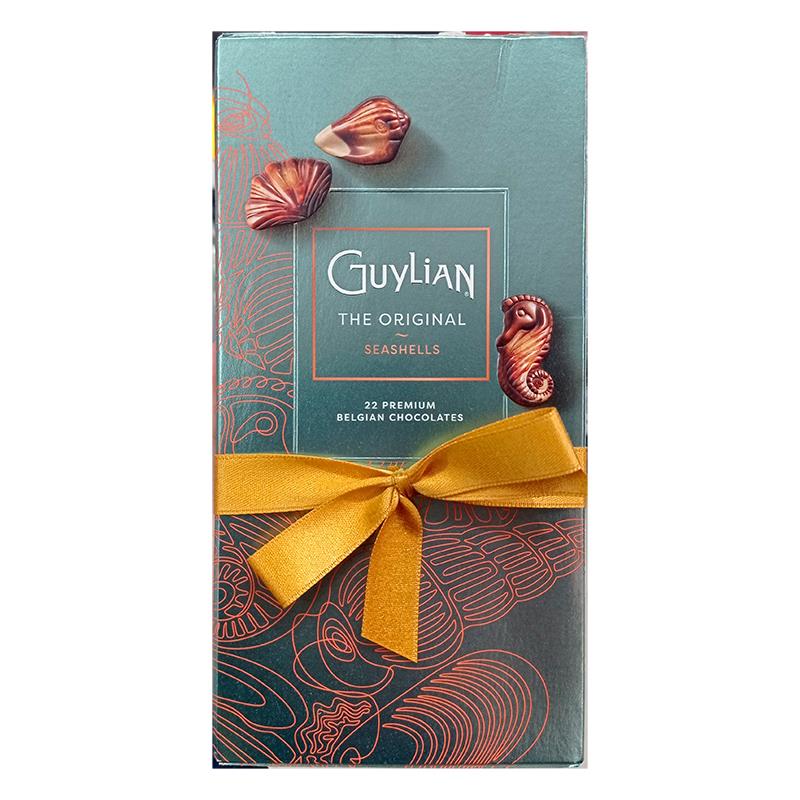 BOMBONS GUYLIAN SEASHELLS AO LEITE 250G GIFT BOX RIBBON