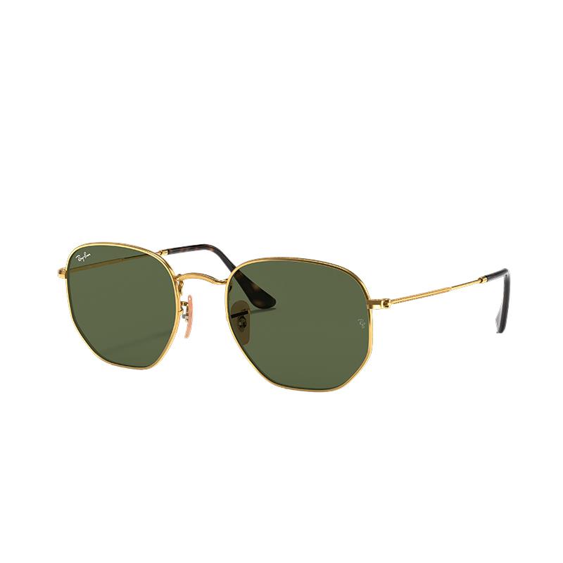 OCULOS DE SOL RAY BAN FEMININO 0RB3548N 001 54 5421145MM DOURADO VERDE
