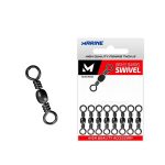 GIRADOR P/PESCA MARINE SPORTS NICKEL 03 BLACK SWIVEL C/50PCS