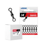GIRADOR P/PESCA BLACK MARINE SPORTS NICKEL 01 SWIVEL C/50PCS