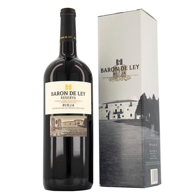 VINHO TINTO BARON DE LEY RESERVA 1.5L 14% 2020