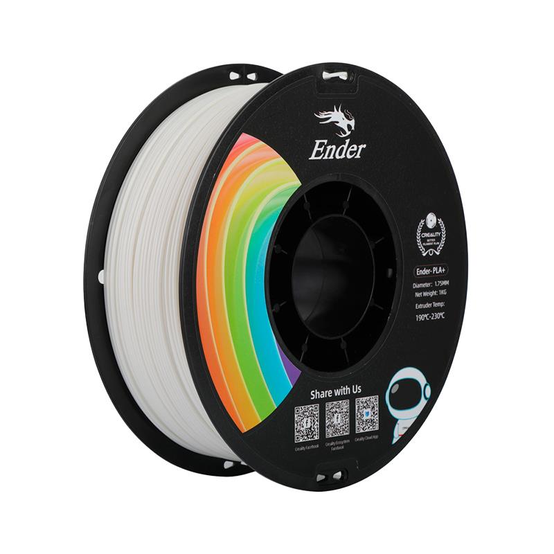 FILAMENTO DE PLASTICO CREALITY ENPLA+ 1.75MM 1KG CINZA