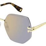 OCULOS DE SOL MARC JACOBS MJ 1090/S FEM PRATA DOURADO ADULTO TAM 62