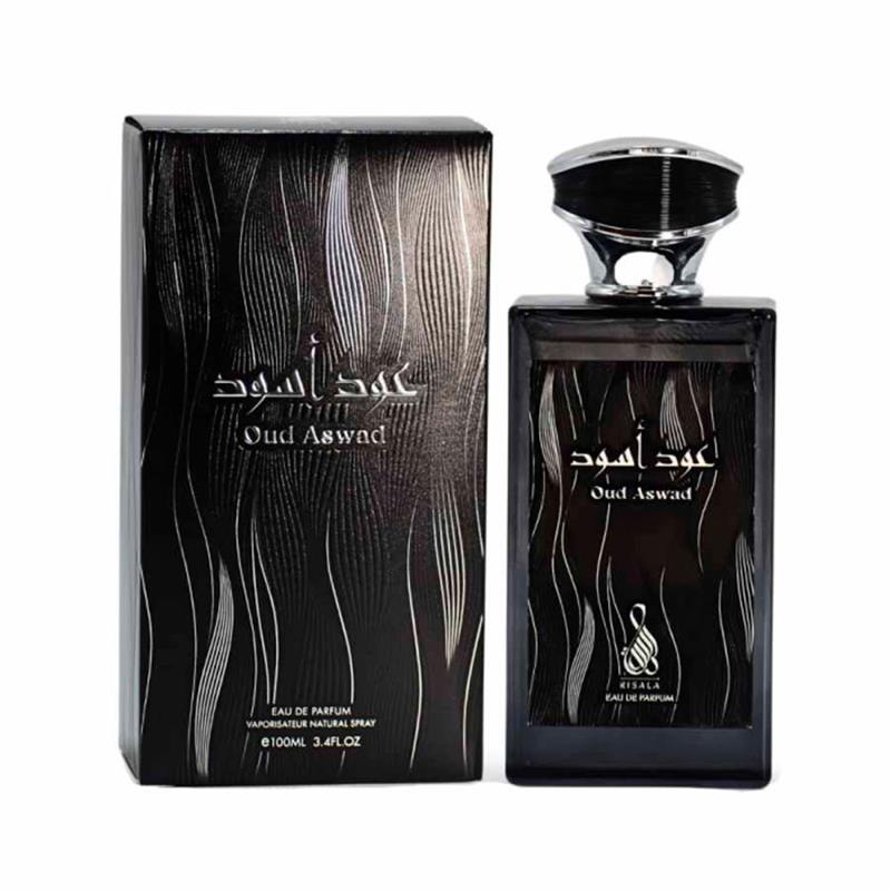 PERFUME UNISSEX RISALA OUD ASWAD EDP 100ML