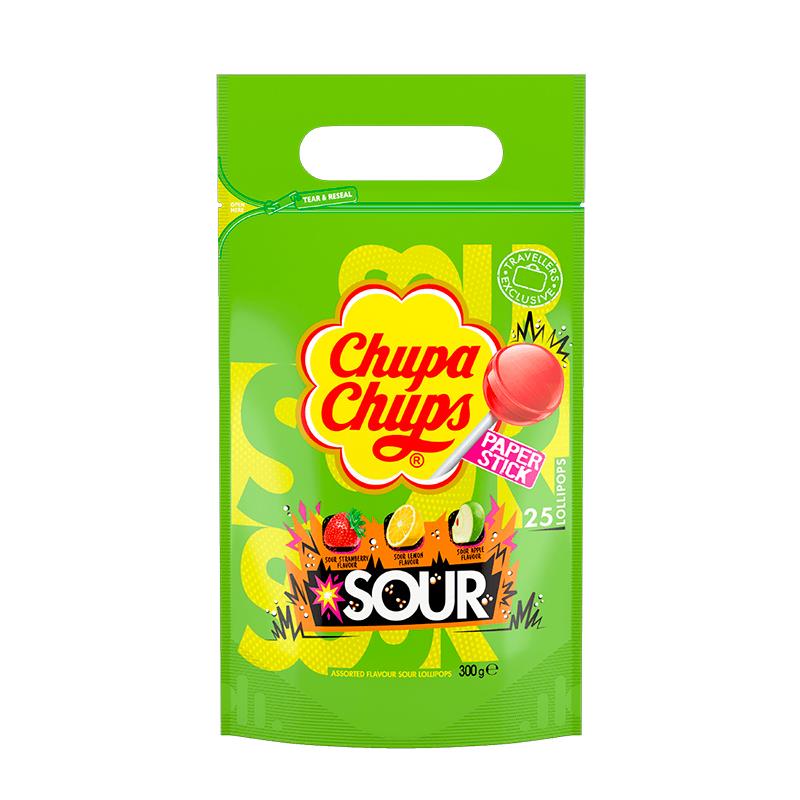 PIRULITO CHUPA CHUPS ACIDO BOLSA 300G