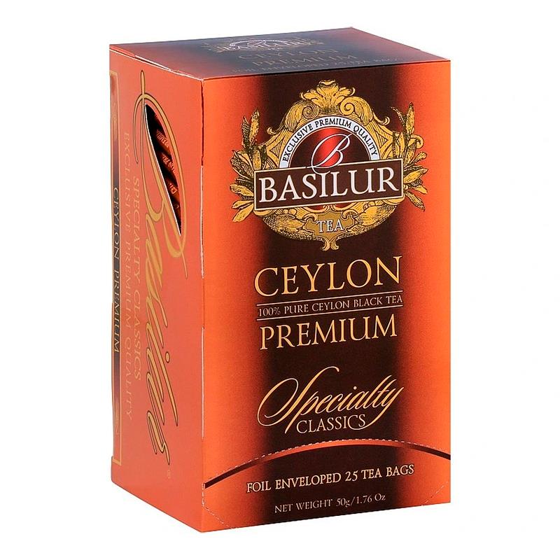 CAIXA CHA NEGRO CEYLON SUPREME 2GX25UN