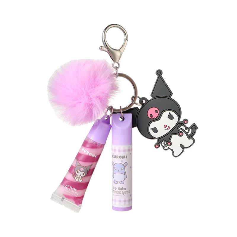 HIDRATANTE LABIAL SANRIO KUROMI CHAVEIRO