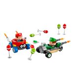 BRINQUEDO LEGO MARIO KART BABY MARIO VS. BABY LUIGI 321PCS