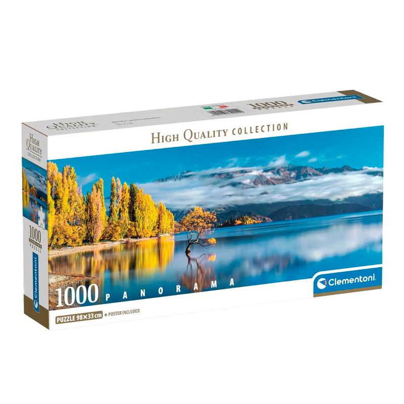 QUEBRA-CABECA CLEMENTONI PANORAMA WANAKAS GOLDEN REFLECTIONS 1000PCS C39942