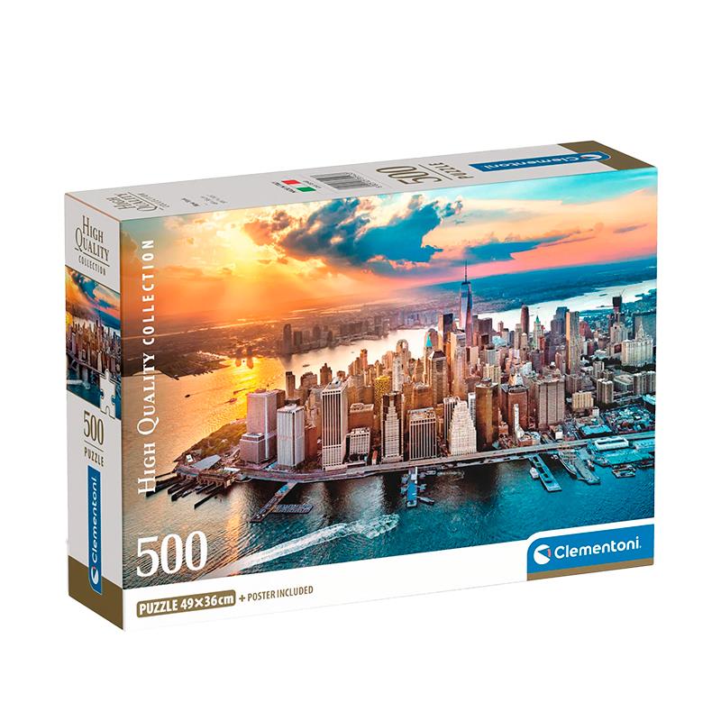 QUEBRA-CABECA CLEMENTONI NEW YORK 500PCS C35543