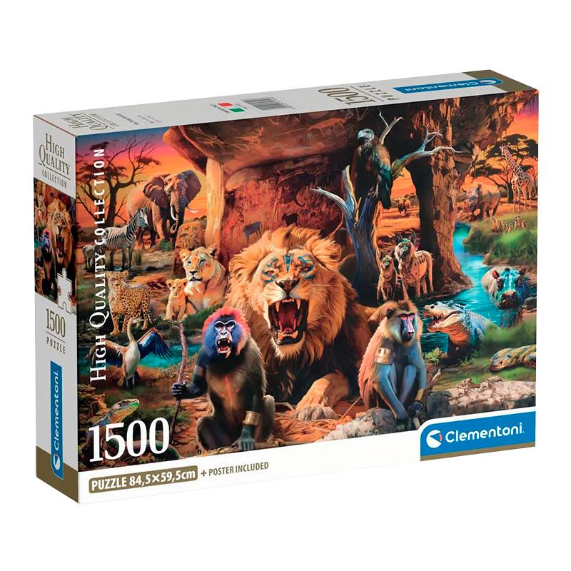 QUEBRA-CABECA CLEMENTONI TRIBAL SOCIETY 1500PCS C31722