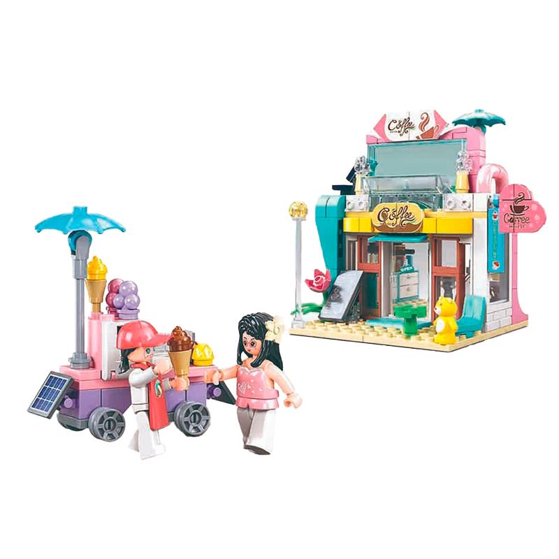 BLOCOS DE MONTAR SLUBAN METROPOLIS SLUBUCKS CAFE 241PCS M38B1266