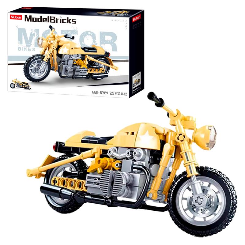 CARRINHO DE MONTAR SLUBAN MOTOCICLETA 223PCS M38B0959