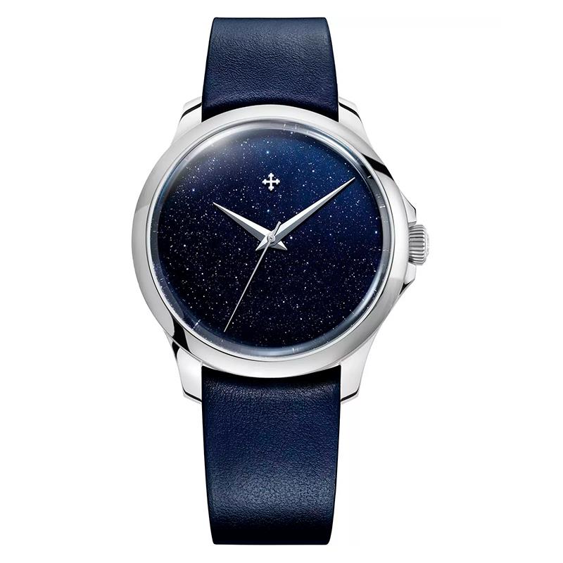 RELOGIO MASCULINO VENEZIANICO REDENTORE AVVENTURINA 36MM 1121550 AZUL/PRATA