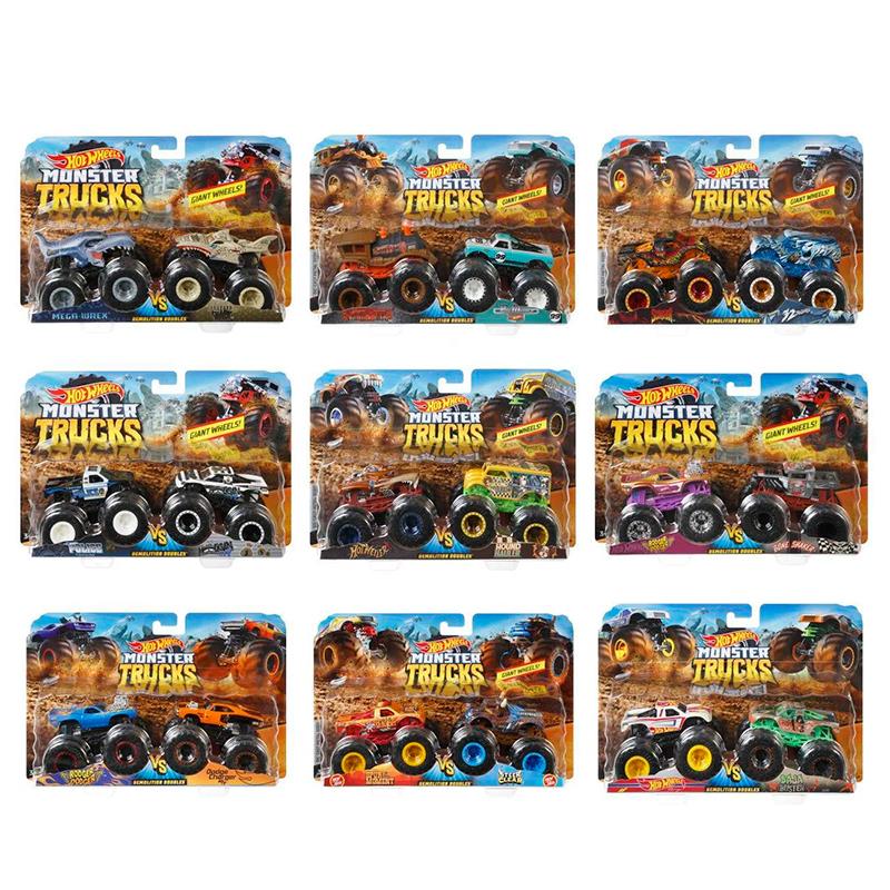 CARRINHO MATTEL HOTWHEELS FYJ64 MONSTER TRUCK DIVERSOS