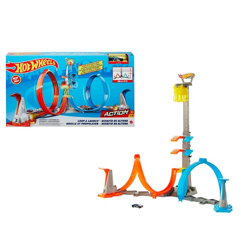PISTA MATTEL HOTWHEELS DESAFIO DA ALTURA GRW39