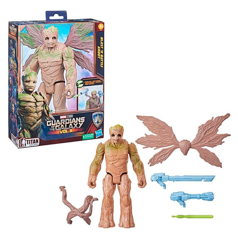 BONECO HASBRO GUARDIANS OF THE GALAXY BLAST N BATTLE GROOT F6873