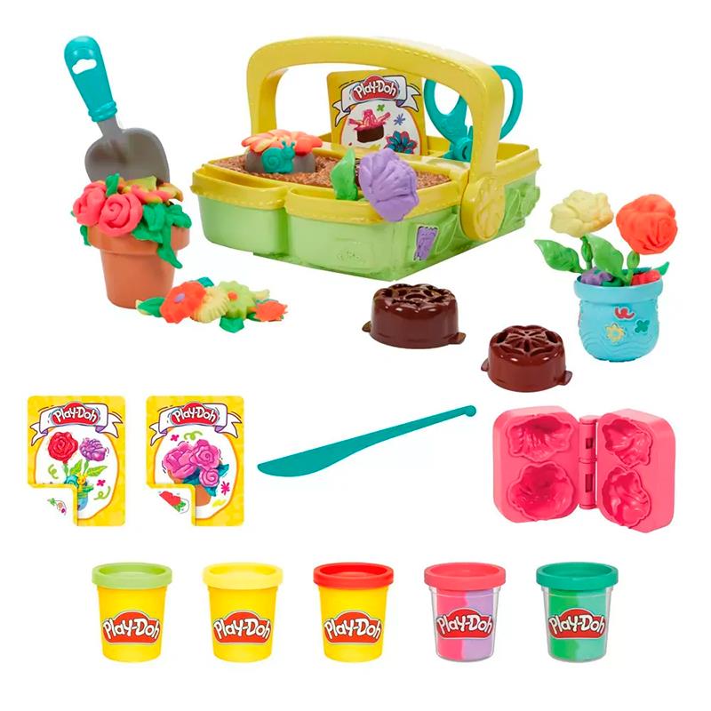 MASSA DE MODELAR HASBRO PLAYDOH JARDIM MAGICO KIT COM FERRAMENTAS G0492