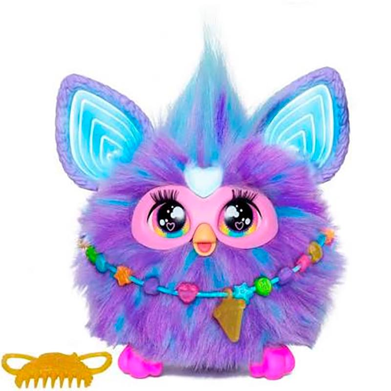 PELUCIA INTERATIVA HASBRO FURBY PURPLE F6743