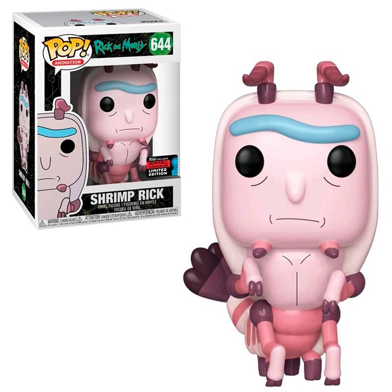 BONECO FUNKO POP RICK AND MORTY SHRIMP RICK LIMITED EDITION 644