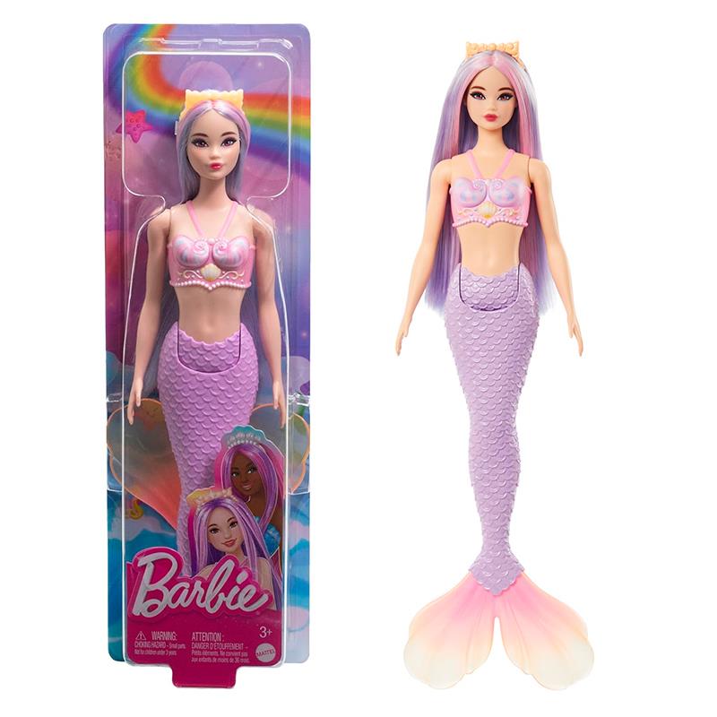 BONECA MATTEL BARBIE SIREIA ROXO HRR06