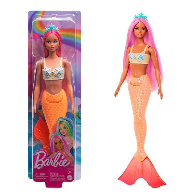 BONECA MATTEL BARBIE SEREIA LARANJA HRR05