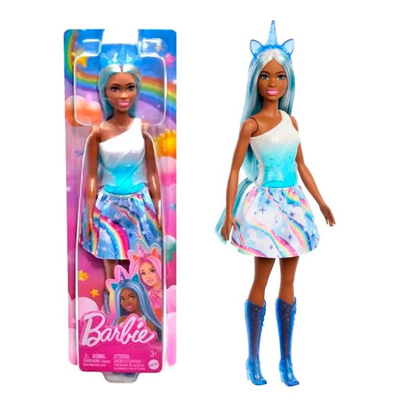 BONECA MATTELBARBIE FANTASIA UNICORNIO HRR14