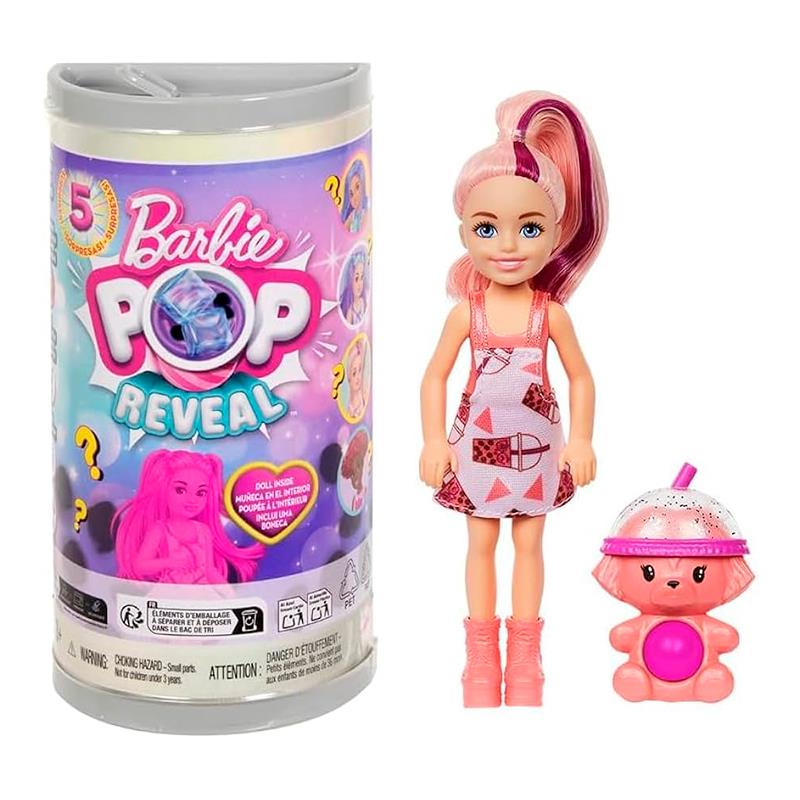 BONECA MATTEL BARBIE POP REVEAL 5 SURPRISES JCX93
