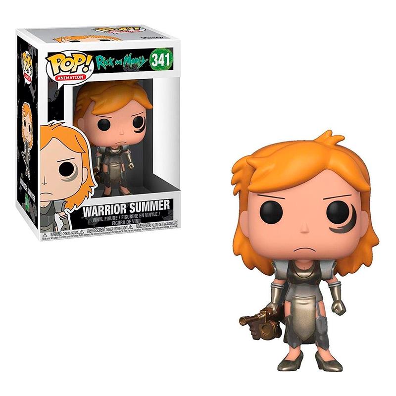 BONECO FUNKO POP RICK AND MORTY WARRIOR SUMMER 341