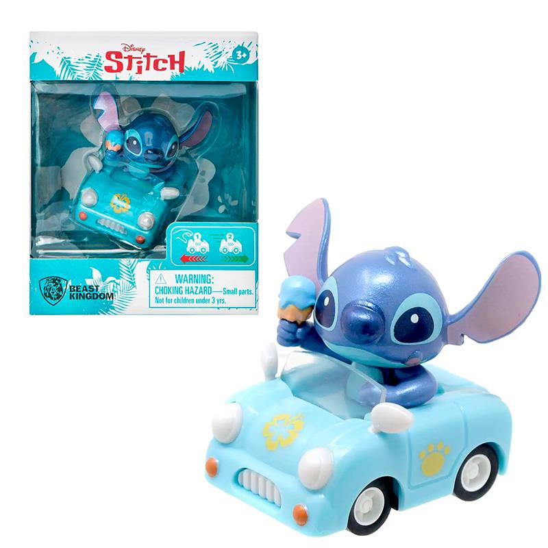 BONECO BEAST KIGNDOM DISNEY STITCH CARRO 15754