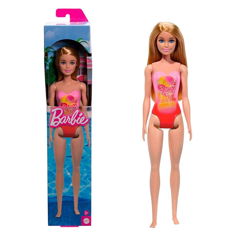 BONECA MATTEL BARBIE NA PRAIA HXX48