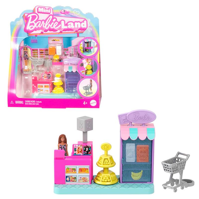 BONECA MATTEL BARBIE MINI LAND JCR29 JCR33