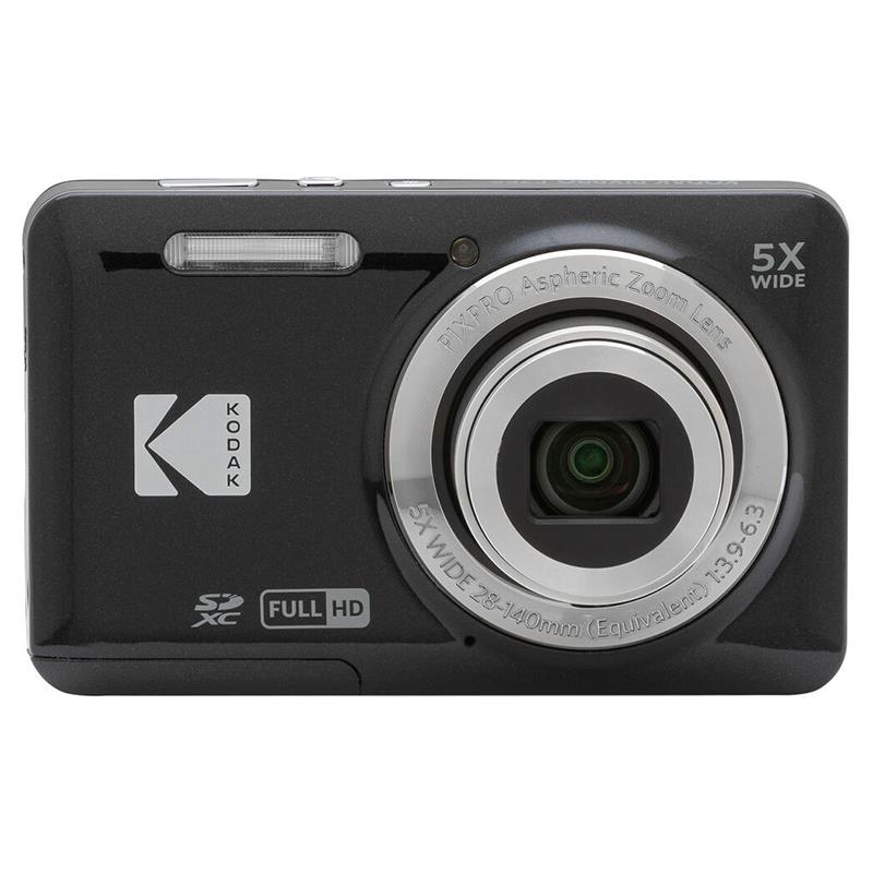 CAMERA DIGITAL KODAK PIXPRO FZ55 ZOOM 5X LENTE 28MM/16MP/FHD PRETO