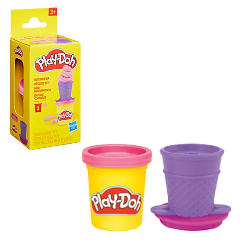 MASSA DE MODELAR HASBRO PLAYDOH MINI TOPPER G1586