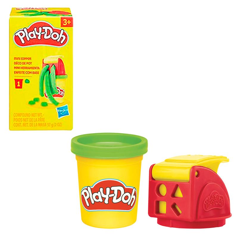 MASSA DE MODELAR HASBRO PLAYDOH MINI TOPPER G1585 G0542