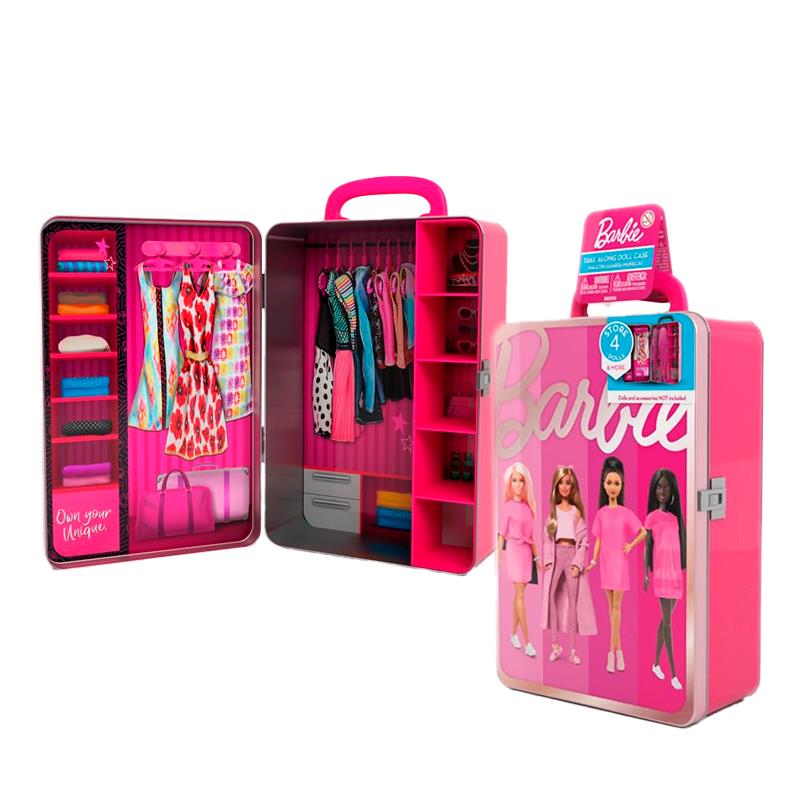 ESTOJO DE BONECA E ACESORIOS INTEK BARBIE BBDS6B