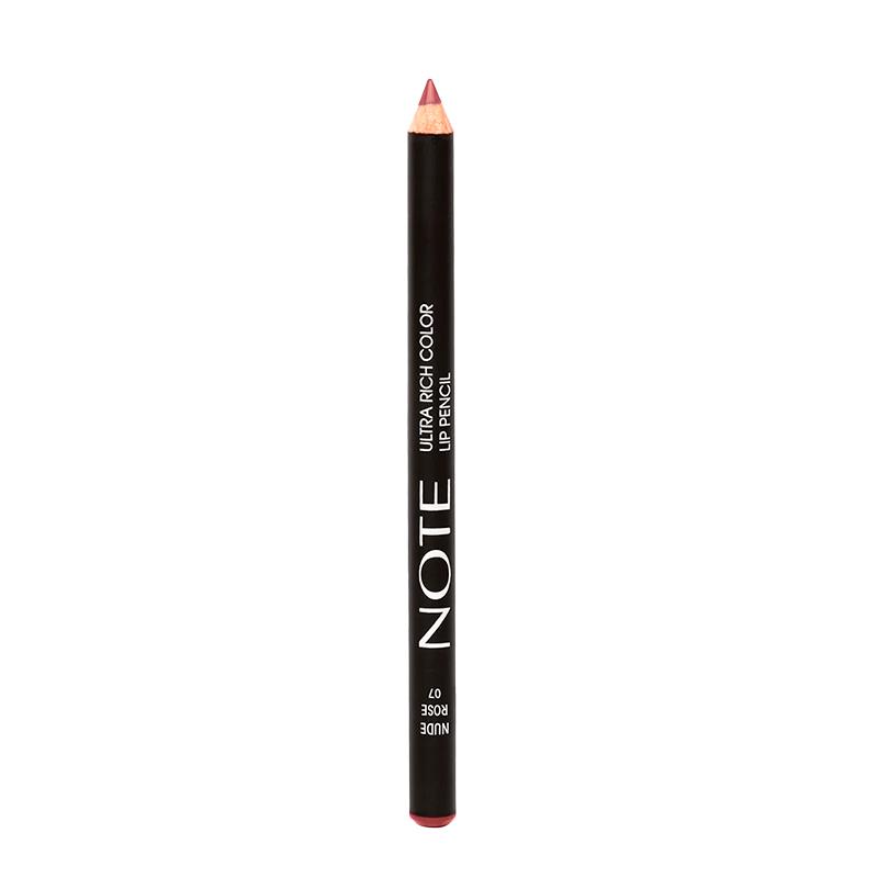 LAPIS LABIAL NOTE COSMETIQUE ULTRA RICH COLOR LIP PENCIL 07 NUDE ROSE 1,1G