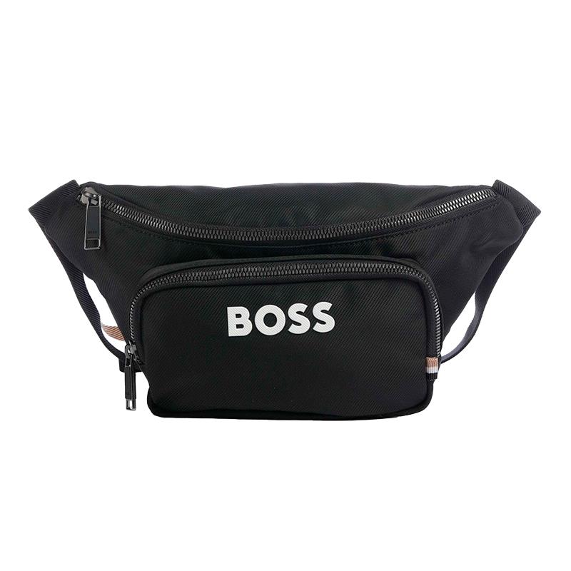 POCHETE MASCULINA HUGO BOSS CATCH 3.0 BUMBAG 50511938 10249707 01 PRETO
