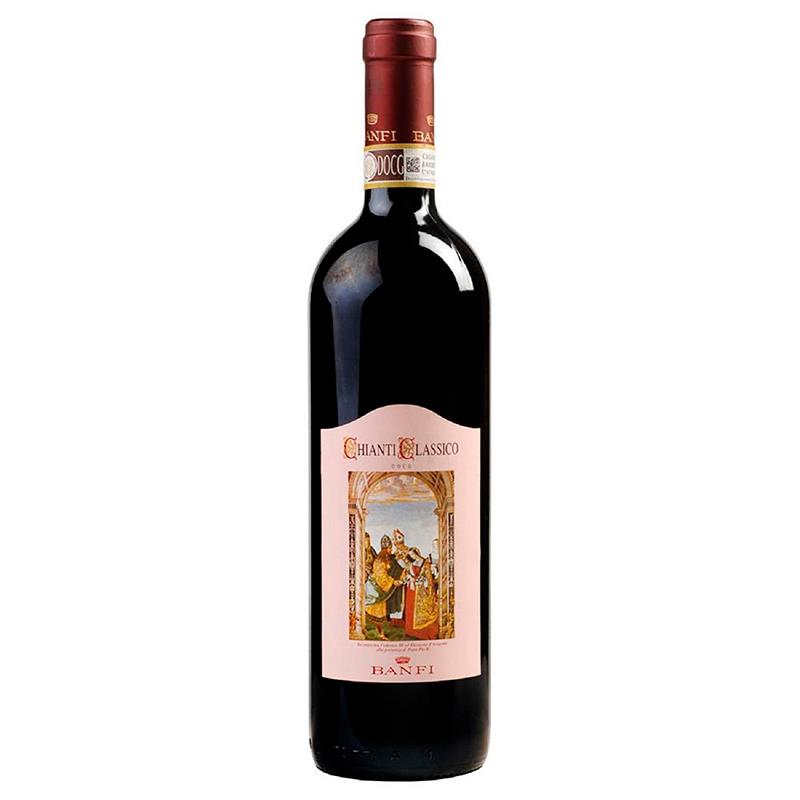 VINHO DE MESA TINTO BANFI CHIANTI CLASSICO 750ML 13.5% 2023