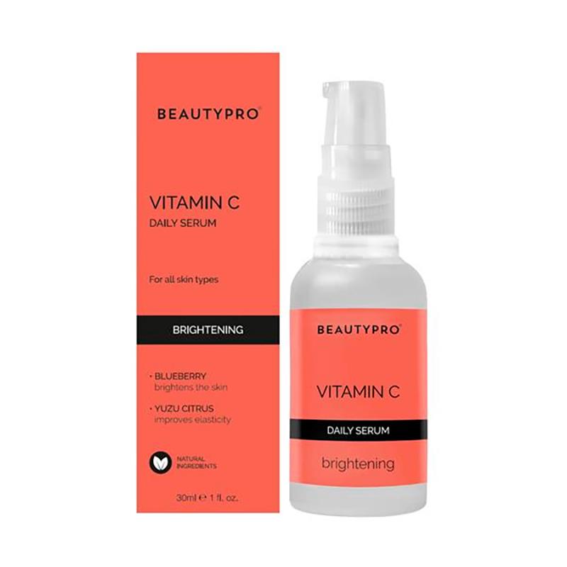 SERUM DIARIO BEAUTY PRO ILUMINADOR 10% DE VITAMINA C VEGANO 30ML