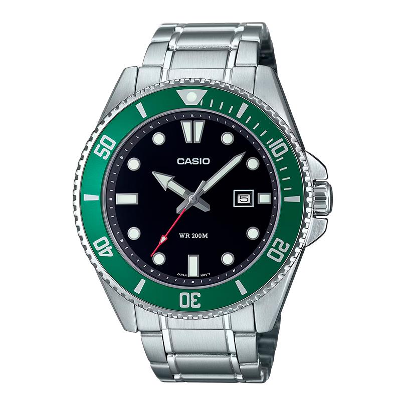 RELOGIO MASCULINO CASIO MDV107D3AV CINZA PRETO