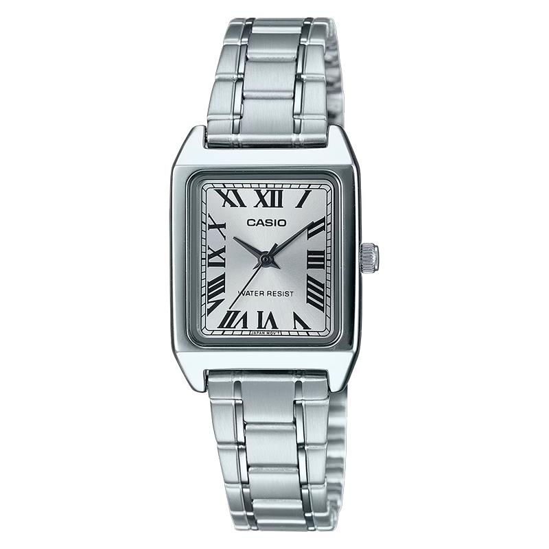 RELOGIO FEMININO CASIO LTP-V007D-7B PRATA