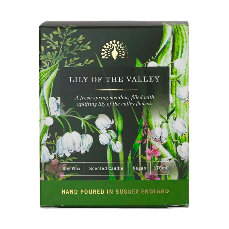 VELA DE SOJA THE ENGLISH SOAP COMPANY LILY OF THE VALLEY 170ML