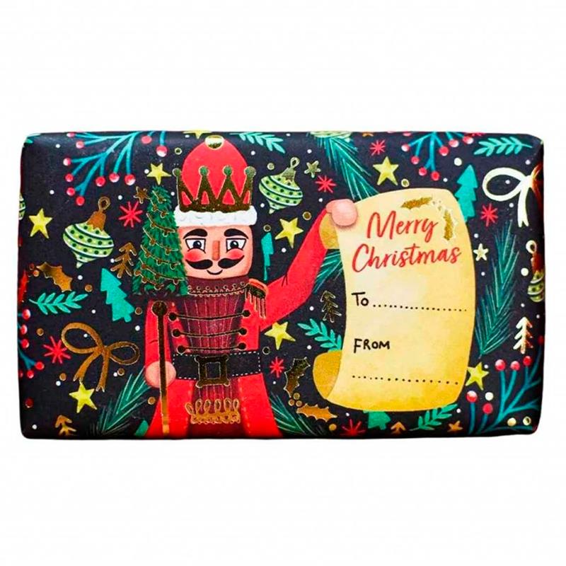 SABONETE EM BARRA THE ENGLISH SOAP COMPANY CHRISTMAS SOAP BAR NUTCRACKER FRANKINCENSE 190G