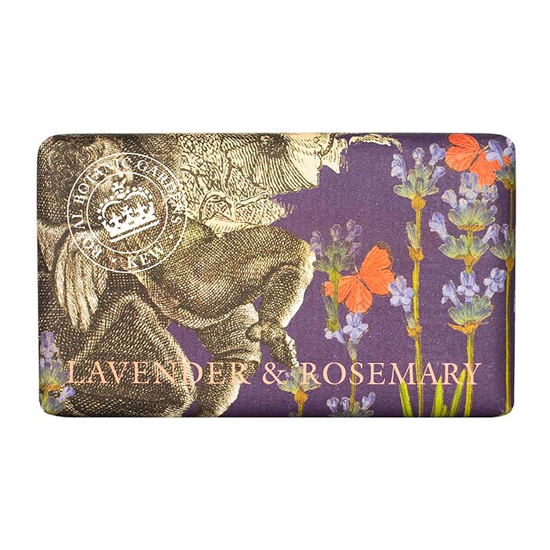 SABONETE EM BARRA THE ENGLISH SOAP COMPANY KEW GARDENS SOAP BAR LAVENDER ROSEMARY 240G