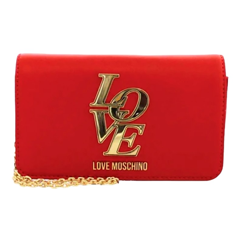 CARTEIRA FEMININA LOVE MOSCHINO VERMELHO JC5663PP1MLC150A