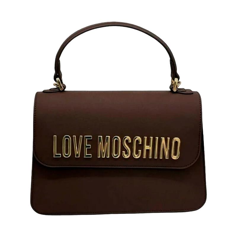 BOLSA FEMININA LOVE MOSCHINO MARROM JC4032PP1NKD0312