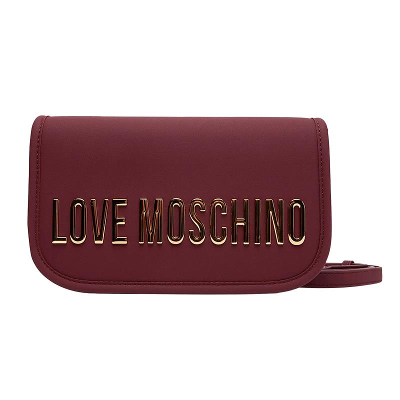 BOLSA FEMININA LOVE MOSCHINO BORDO JC4028PP1NKD0552