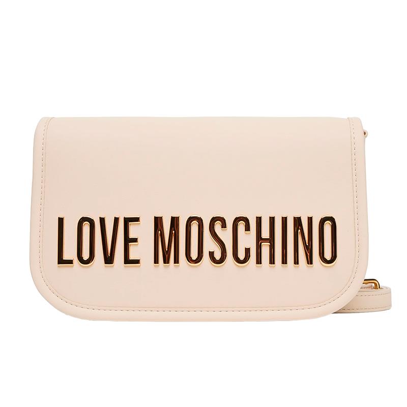 BOLSA FEMININA LOVE MOSCHINO BEGE JC4028PP1NKD0110
